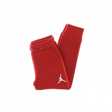 pantalone tuta felpato bambino jumpman by nike pant GYM RED