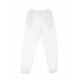 pantalone tuta felpato donna tag hook up set sweatpant WHITE