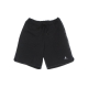 pantalone corto tuta felpato uomo essentials fleece short BLACK/WHITE