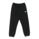 pantalone tuta felpato donna oversized essential jogger BLACK