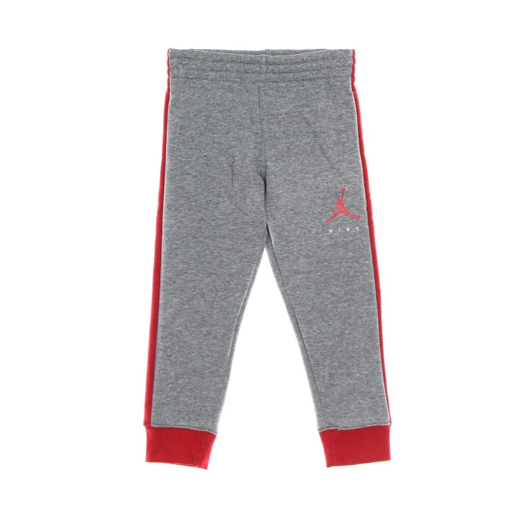 completo tuta bambino jumpman by nike crew set CARBON HEATHER