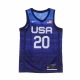 canotta basket uomo nba jersey limited road team usa OBSIDIAN/WHITE