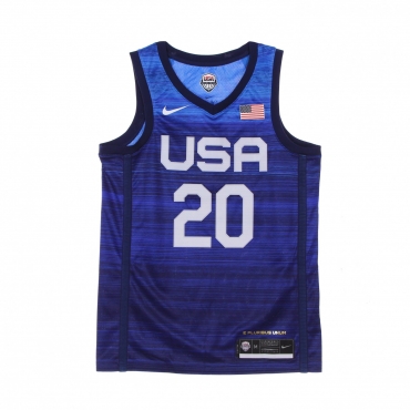 canotta basket uomo nba jersey limited road team usa OBSIDIAN/WHITE