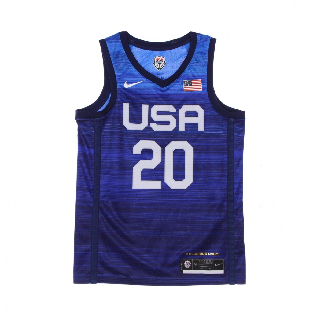 canotta basket uomo nba jersey limited road team usa OBSIDIAN/WHITE