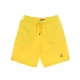 pantalone corto tuta felpato uomo essentials fleece short TOUR YELLOW/WHITE