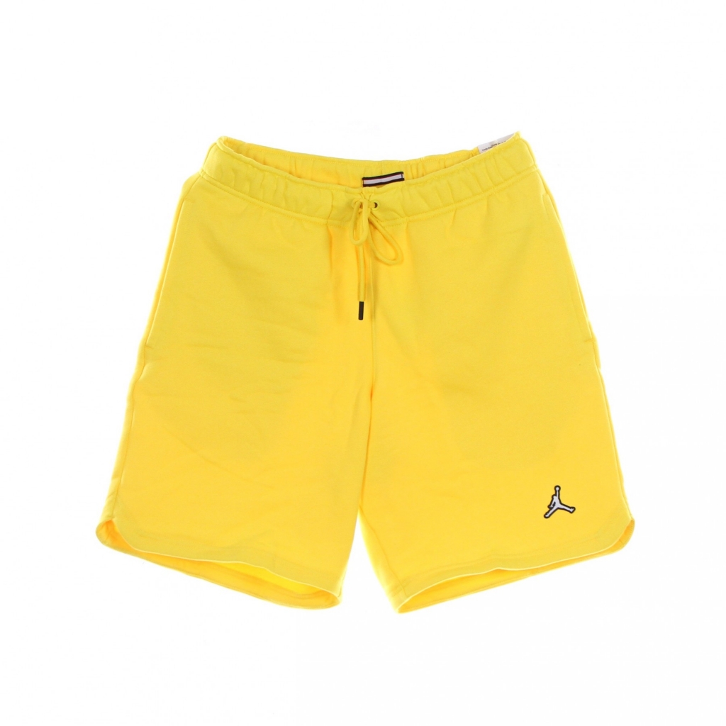 pantalone corto tuta felpato uomo essentials fleece short TOUR YELLOW/WHITE