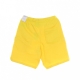 pantalone corto tuta felpato uomo essentials fleece short TOUR YELLOW/WHITE