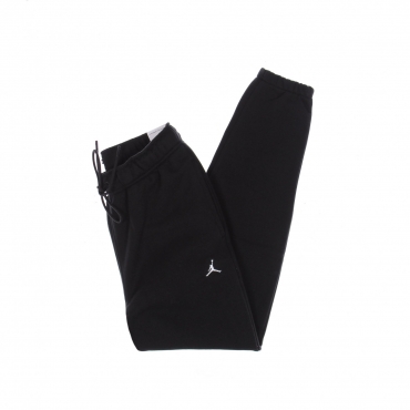 pantalone tuta felpato uomo essential fleece pant BLACK