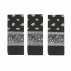 bandana uomo bandana 3 pack BLACK