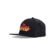 cappellino visiera piatta uomo devils work trucker hat BLACK