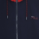 giacca tuta cappuccio uomo palti hooded jacket BLACK IRIS/TRUE RED/BRIGHT WHITE