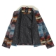 giubbotto donna team sherpa jacket CHARCOAL MELANGE