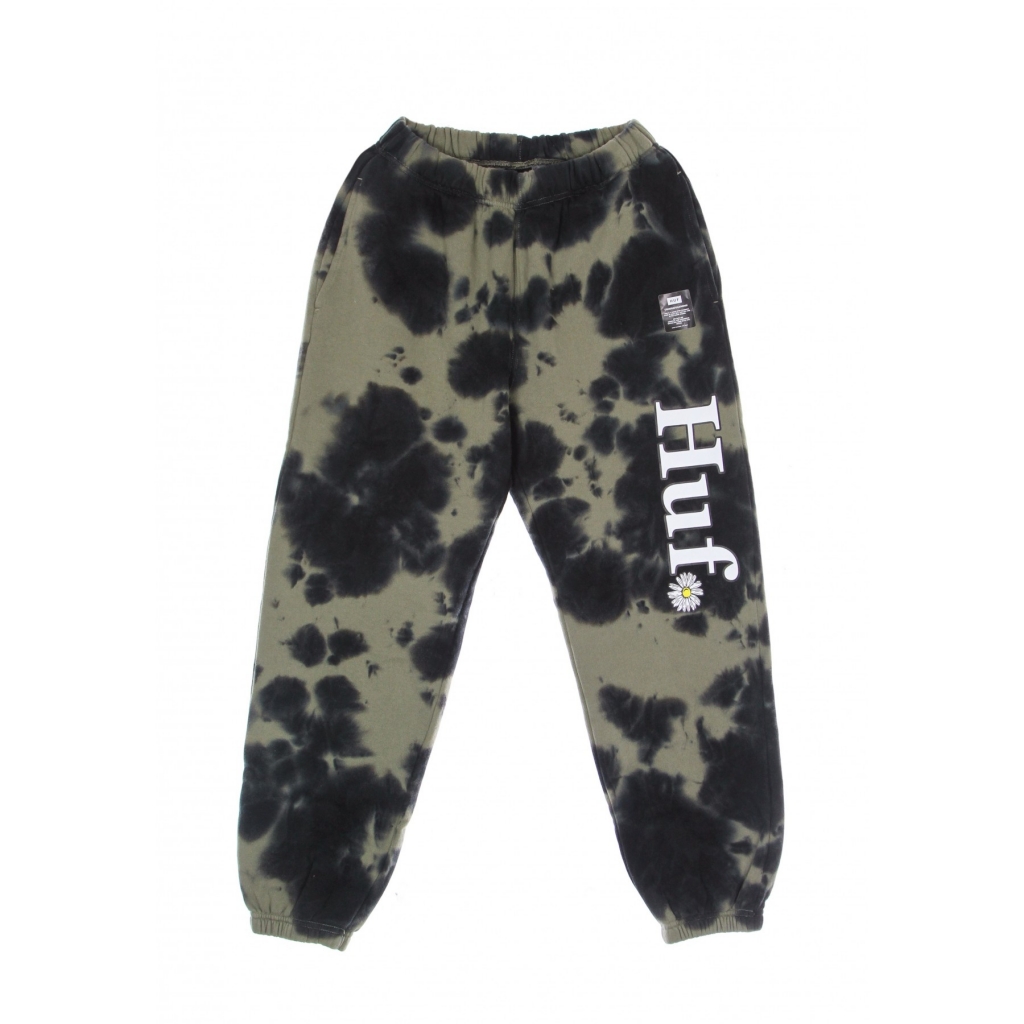 pantalone tuta felpato uomo in bloom fleece pant OLIVE