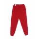 pantalone tuta felpato uomo essential fleece pant GYM RED