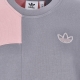 felpa leggera girocollo uomo sport crewneck GREY THREE/WONDER MAUVE