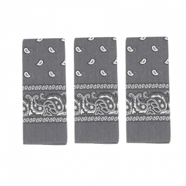 bandana uomo bandana 3 pack DARK GREY