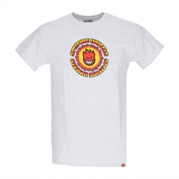 maglietta uomo og fireball tee ASH/RED