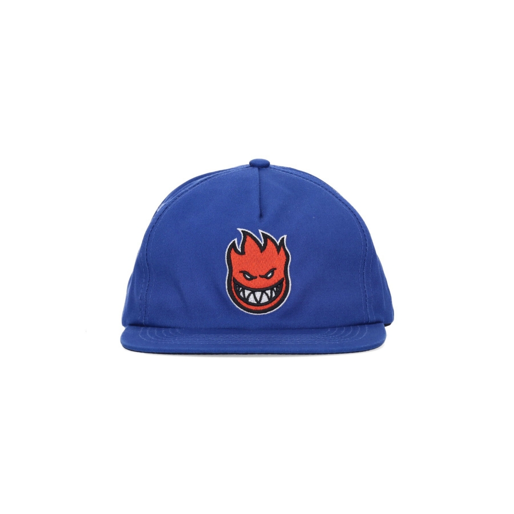 cappellino visiera piatta uomo bighead fil BLUE/RED