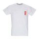 maglietta uomo hydrant tee ASH/RED