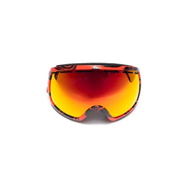 maschera da neve uomo dragonerm snow goggles RED