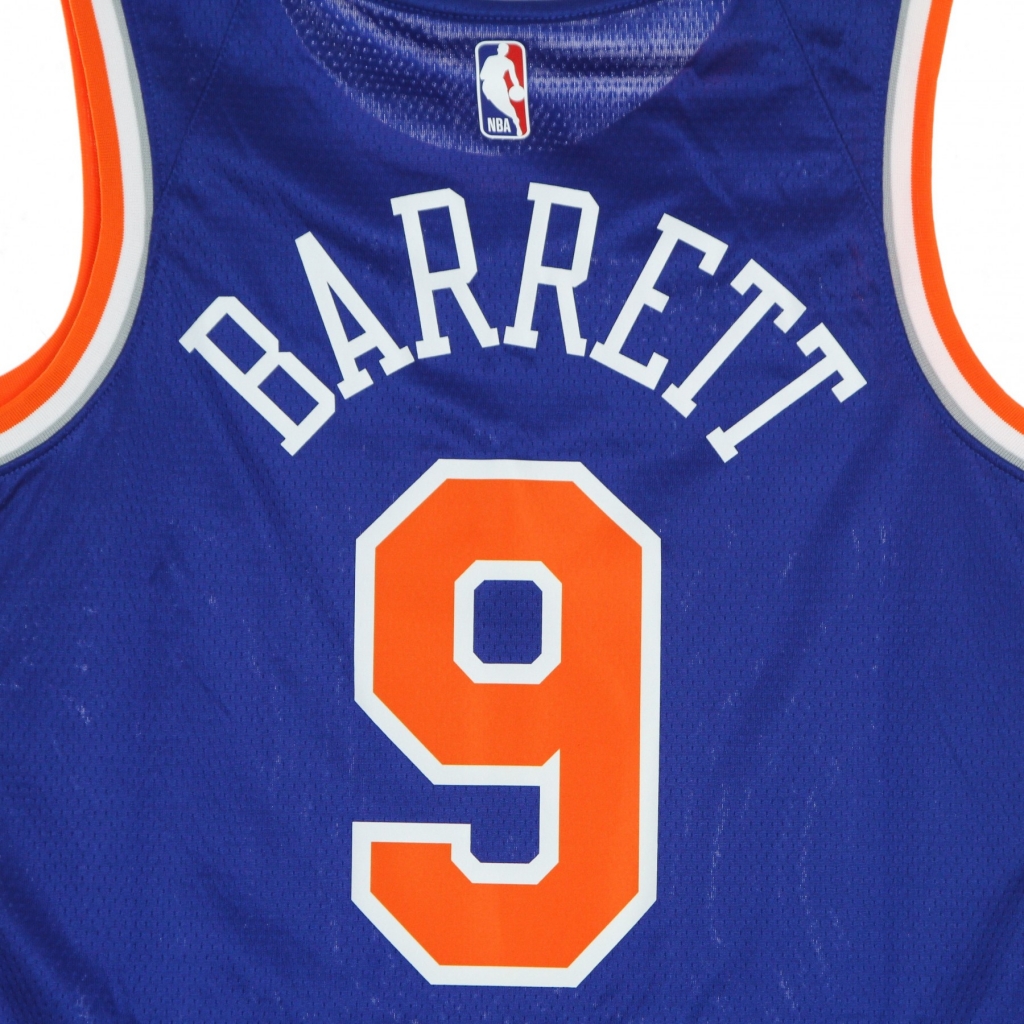 canotta basket uomo nba swingman jersey icon edition 20 no 9 rj barrett neykni RUSH BLUE