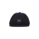 cappellino visiera piatta uomo ess unstructured box snapback BLACK