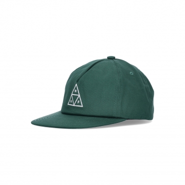 cappellino visiera piatta uomo ess unstructured tt snapback FOREST GREEN