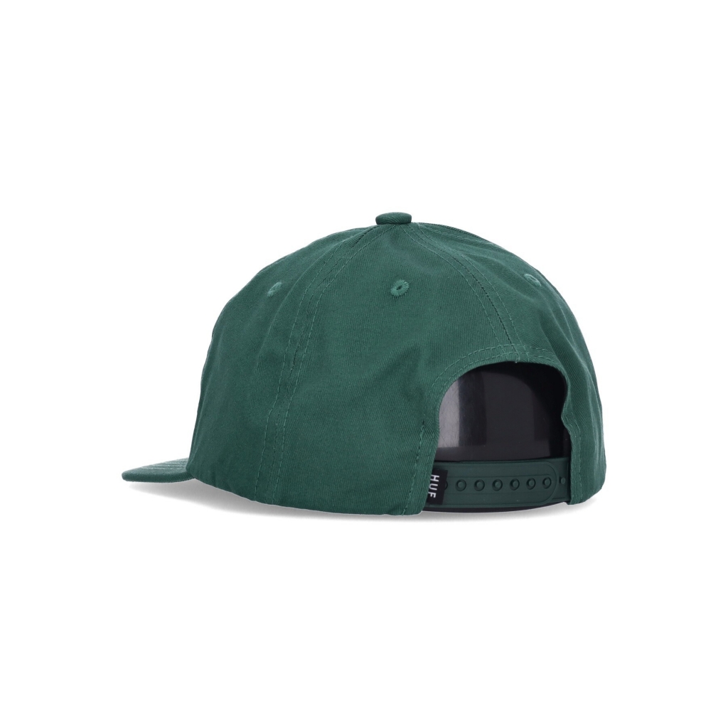 cappellino visiera piatta uomo ess unstructured tt snapback FOREST GREEN