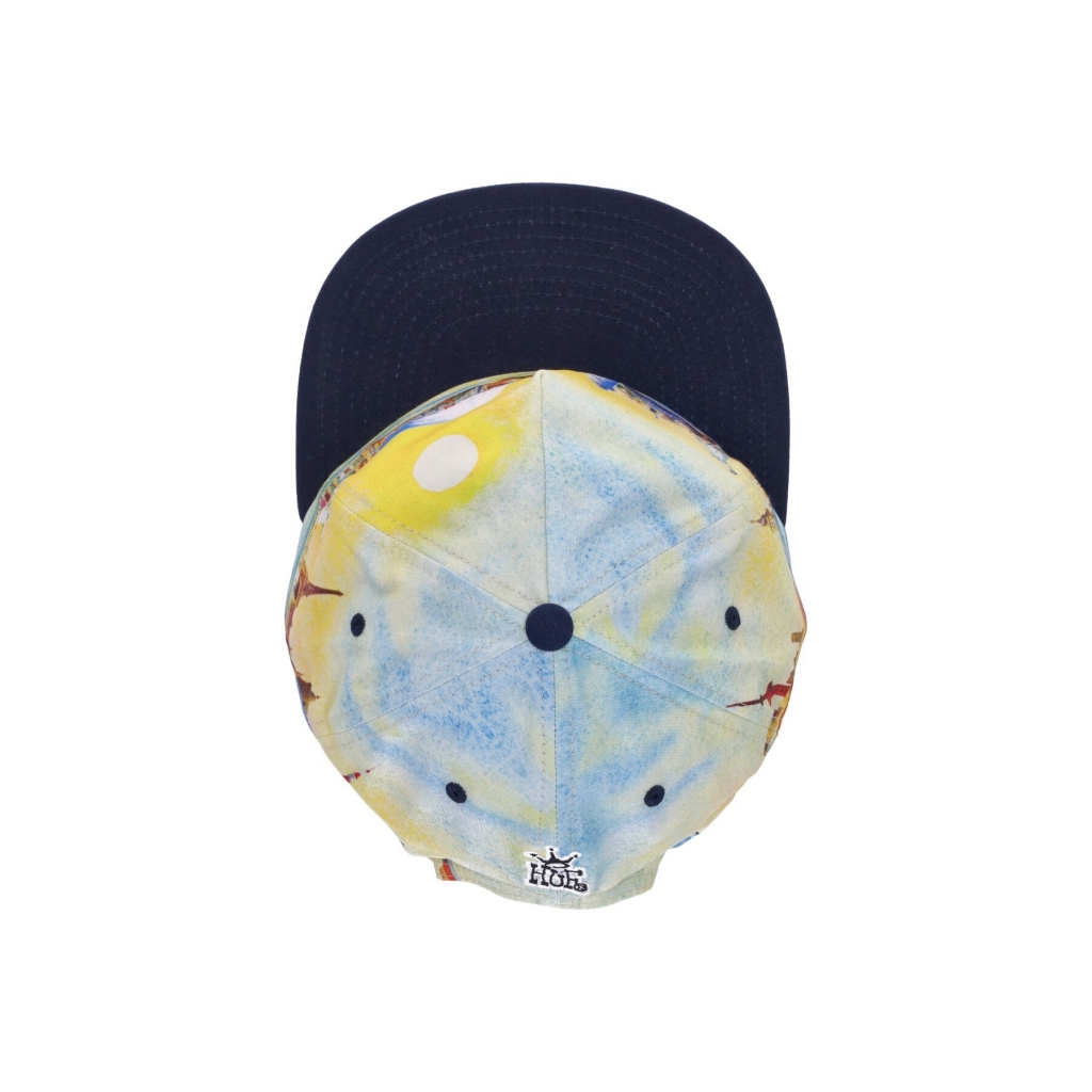 cappellino visiera piatta uomo cultured unstructured snapback NATURAL