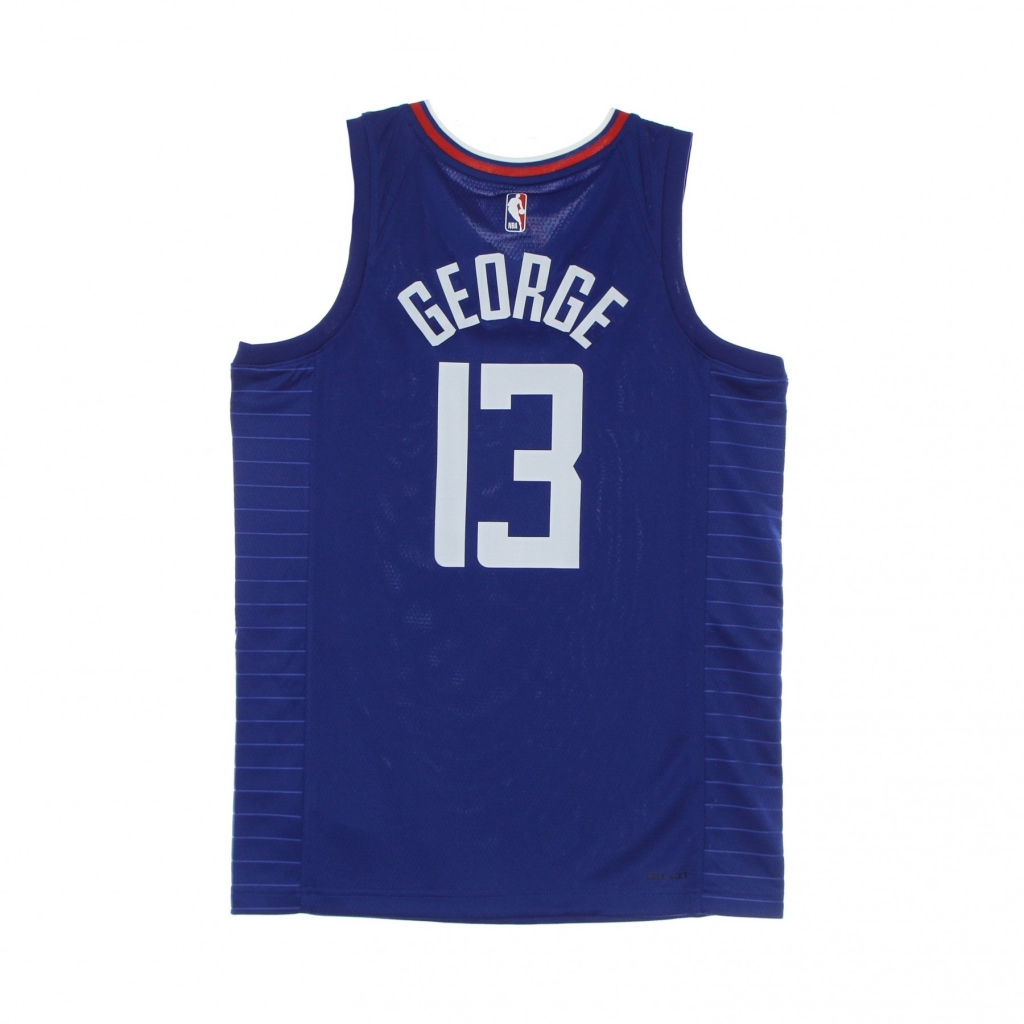 canotta basket uomo nba swingman jersey icon edition 2020 no 13 paul george loscli RUSH BLUE/WHITE