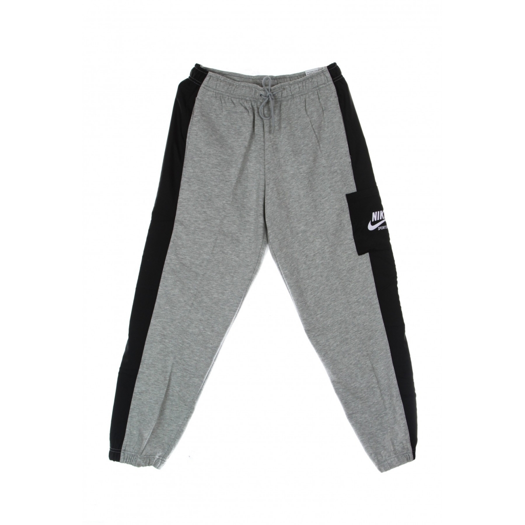 pantalone tuta felpato donna w fleece mr jogger heritage DK GREY HEATHER/BLACK/WHITE/WHITE