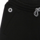 pantalone tuta felpato uomo logo sweatpant BLACK