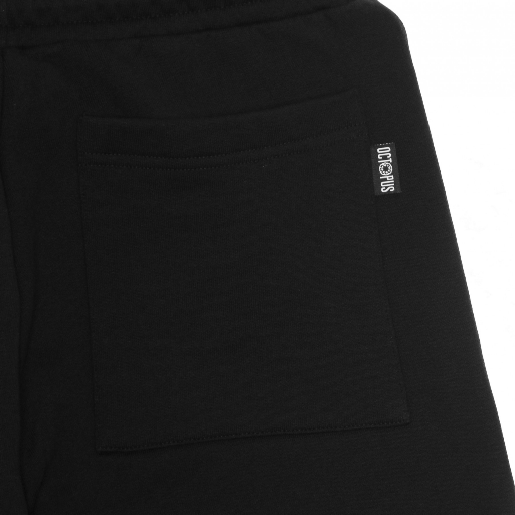 pantalone tuta felpato uomo logo sweatpant BLACK