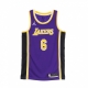 canotta basket uomo nba swingman jersey statement edition 2020 no 6 lebron james loslak FIELD PURPLE