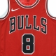 canotta basket uomo nba swingman jersey icon edition 2020 no 8 zach lavine chibul UNIVERSITY RED/WHITE/BLACK