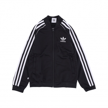 giacca tuta ragazzo track top BLACK/WHITE