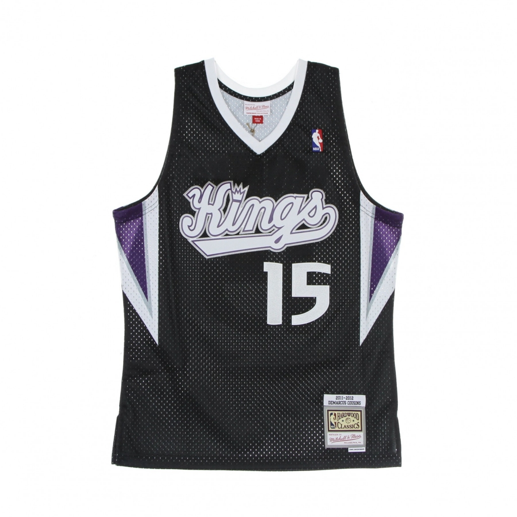 canotta basket uomo nba swingman jersey hardwood classics no 15 demarcus cousins 2011-12 sackin alternate ORIGINAL TEAM COLORS