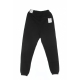 pantalone tuta felpato uomo sport dna hbr fleece pant BLACK/WHITE