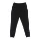 pantalone tuta felpato uomo rose embroidery sweatpants BLACK