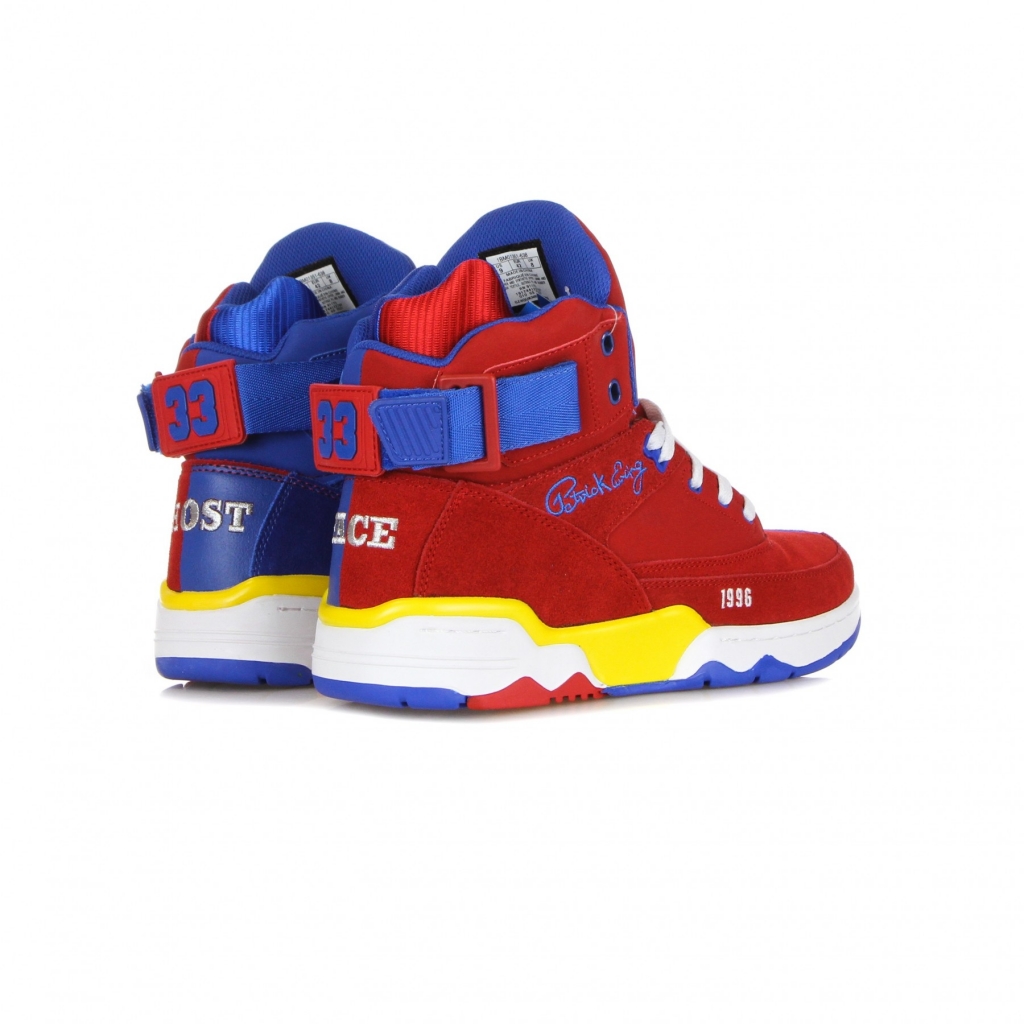 scarpa basket uomo ewing 33 hi 20 x ghostface killah - ironman 25th anniversary RED/BLUE