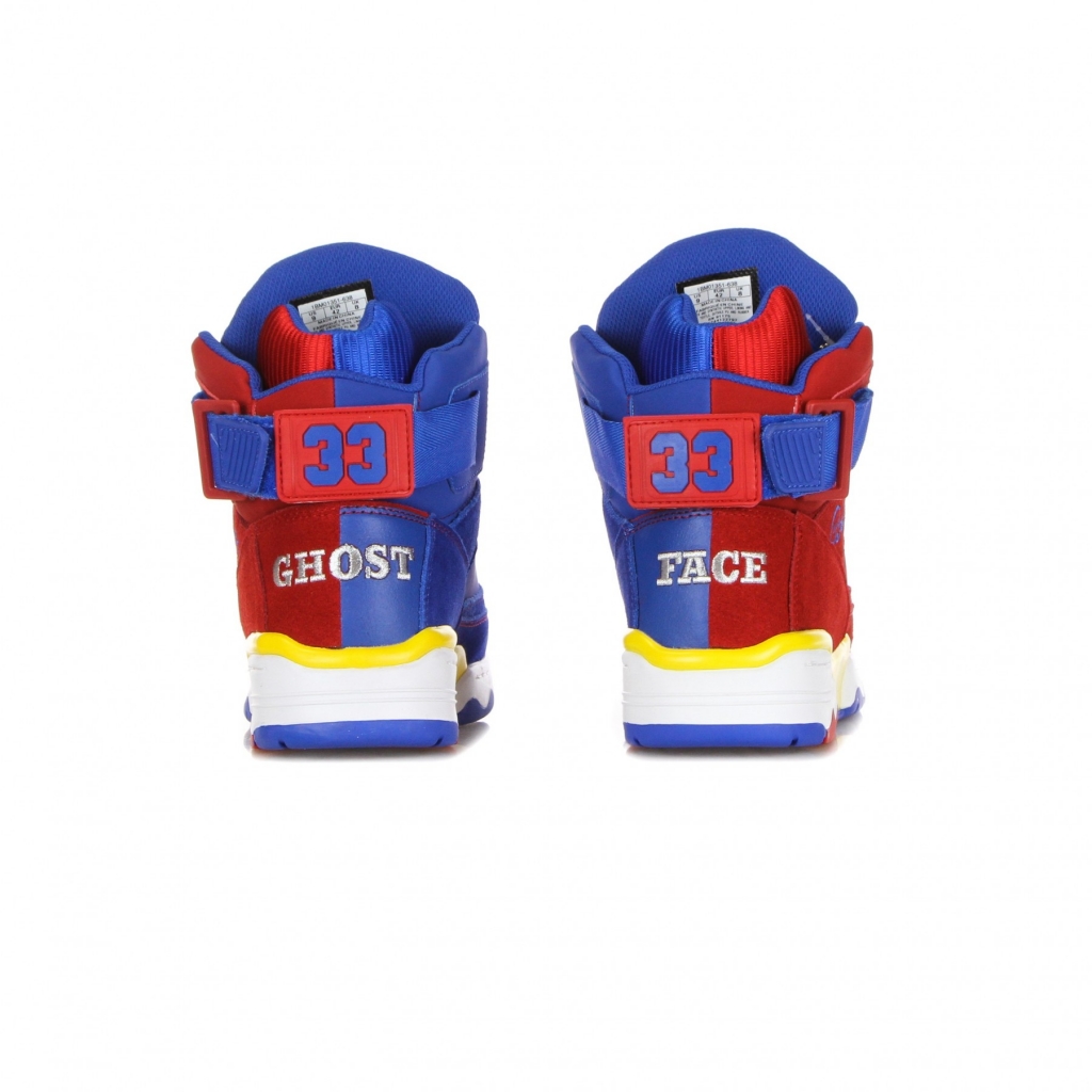 scarpa basket uomo ewing 33 hi 20 x ghostface killah - ironman 25th anniversary RED/BLUE