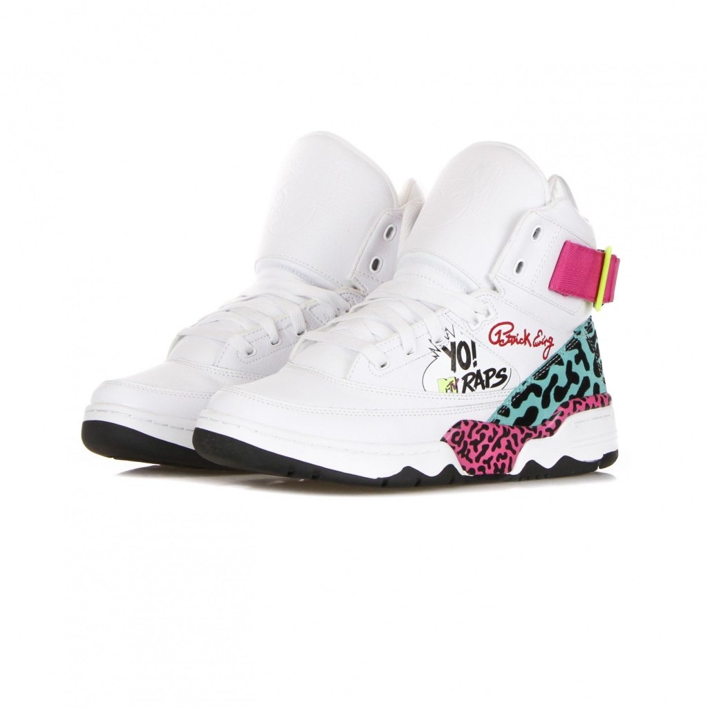 scarpa basket uomo ewing 33 hi x yo mtv raps WHITE