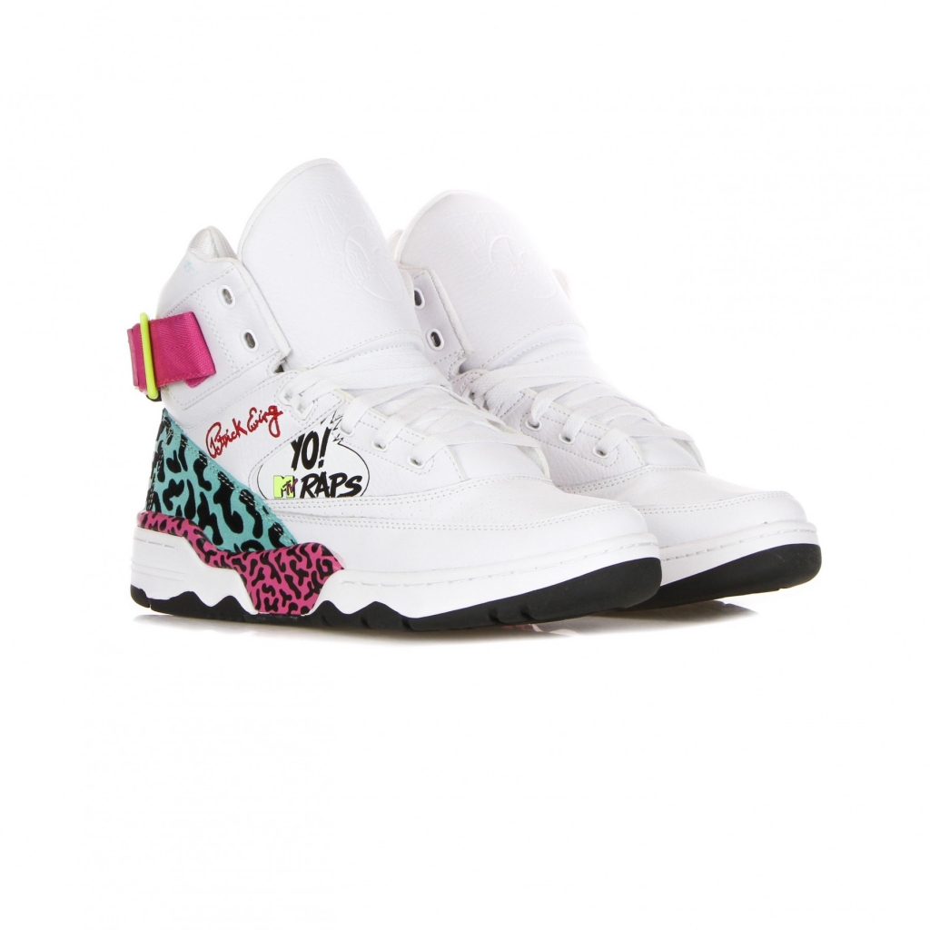 scarpa basket uomo ewing 33 hi x yo mtv raps WHITE