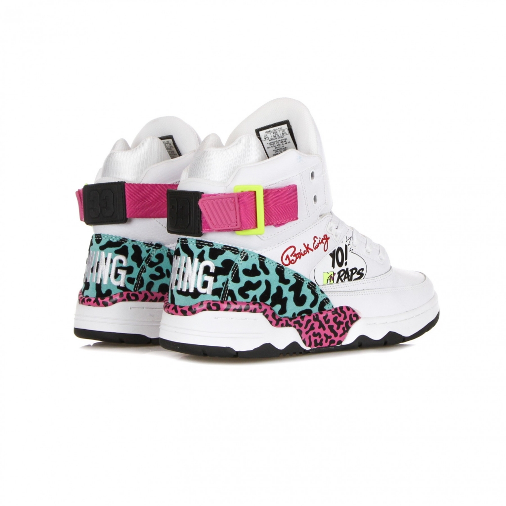 scarpa basket uomo ewing 33 hi x yo mtv raps WHITE