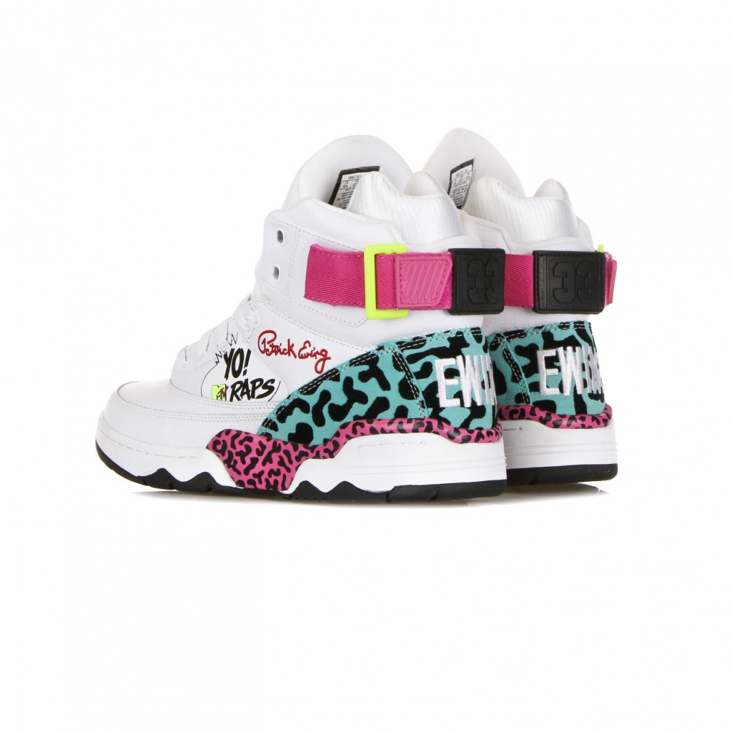 scarpa basket uomo ewing 33 hi x yo mtv raps WHITE