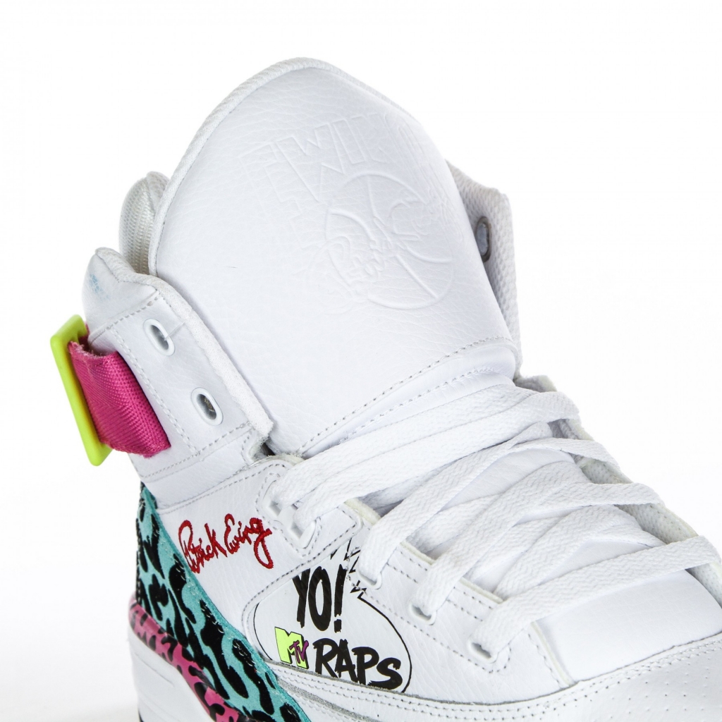 scarpa basket uomo ewing 33 hi x yo mtv raps WHITE