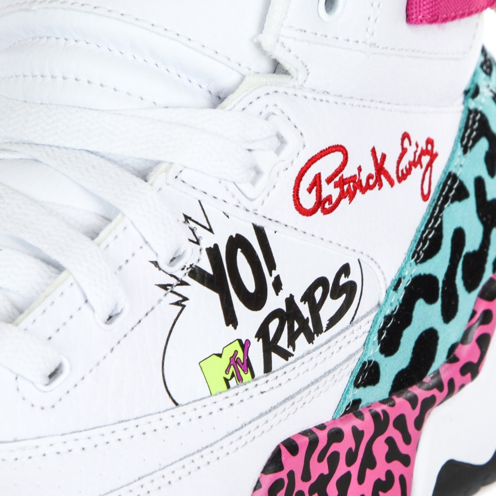 scarpa basket uomo ewing 33 hi x yo mtv raps WHITE