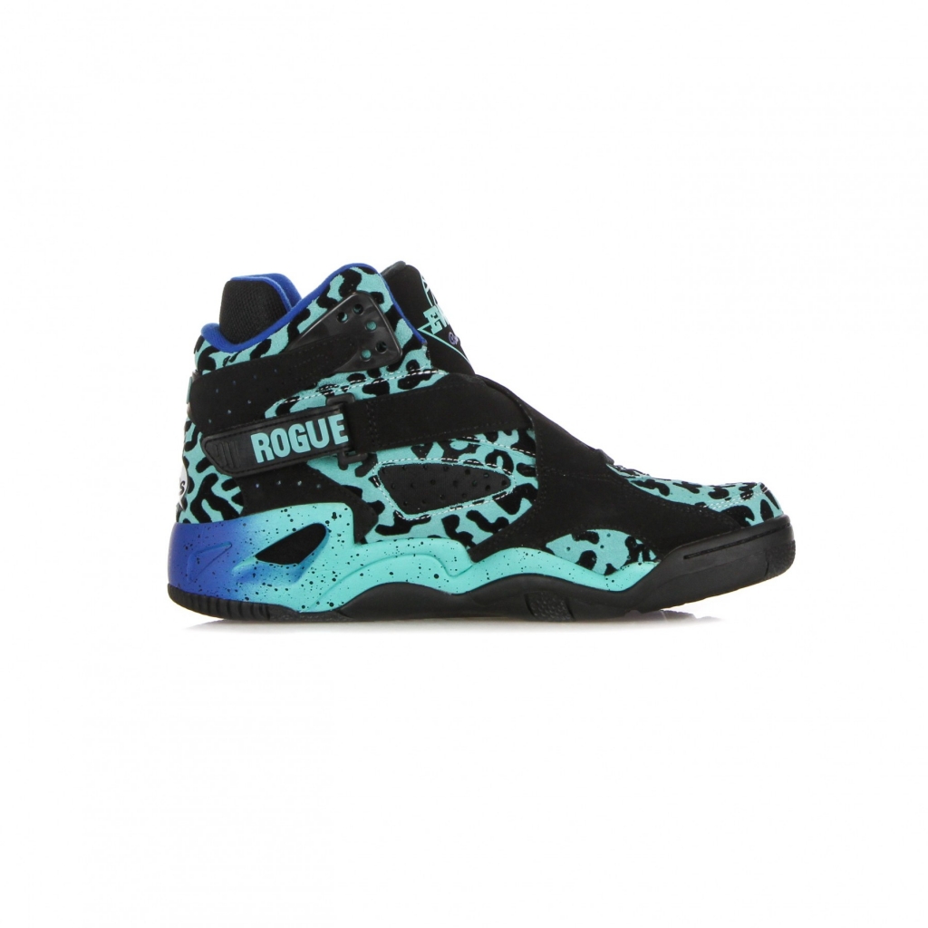 scarpa basket uomo rogue x yo mtv raps BLACK/TEAL