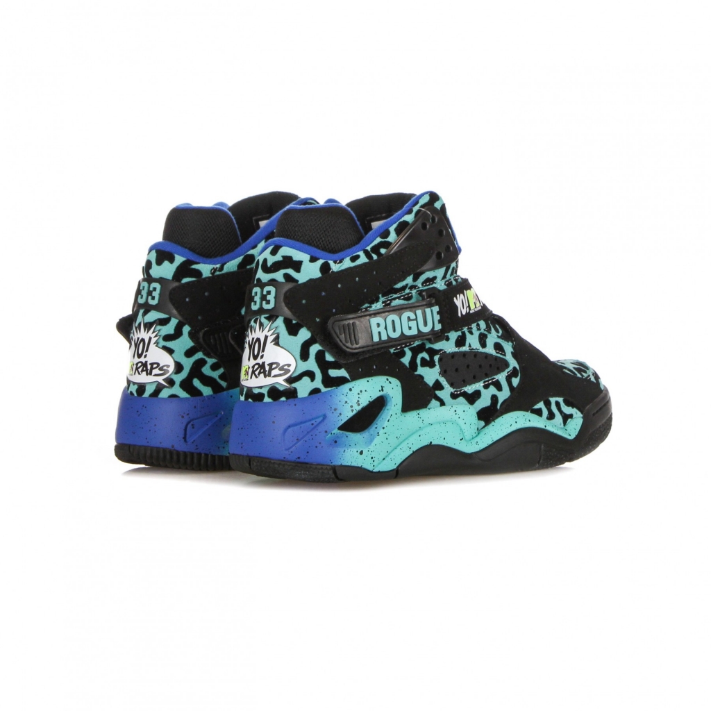 scarpa basket uomo rogue x yo mtv raps BLACK/TEAL