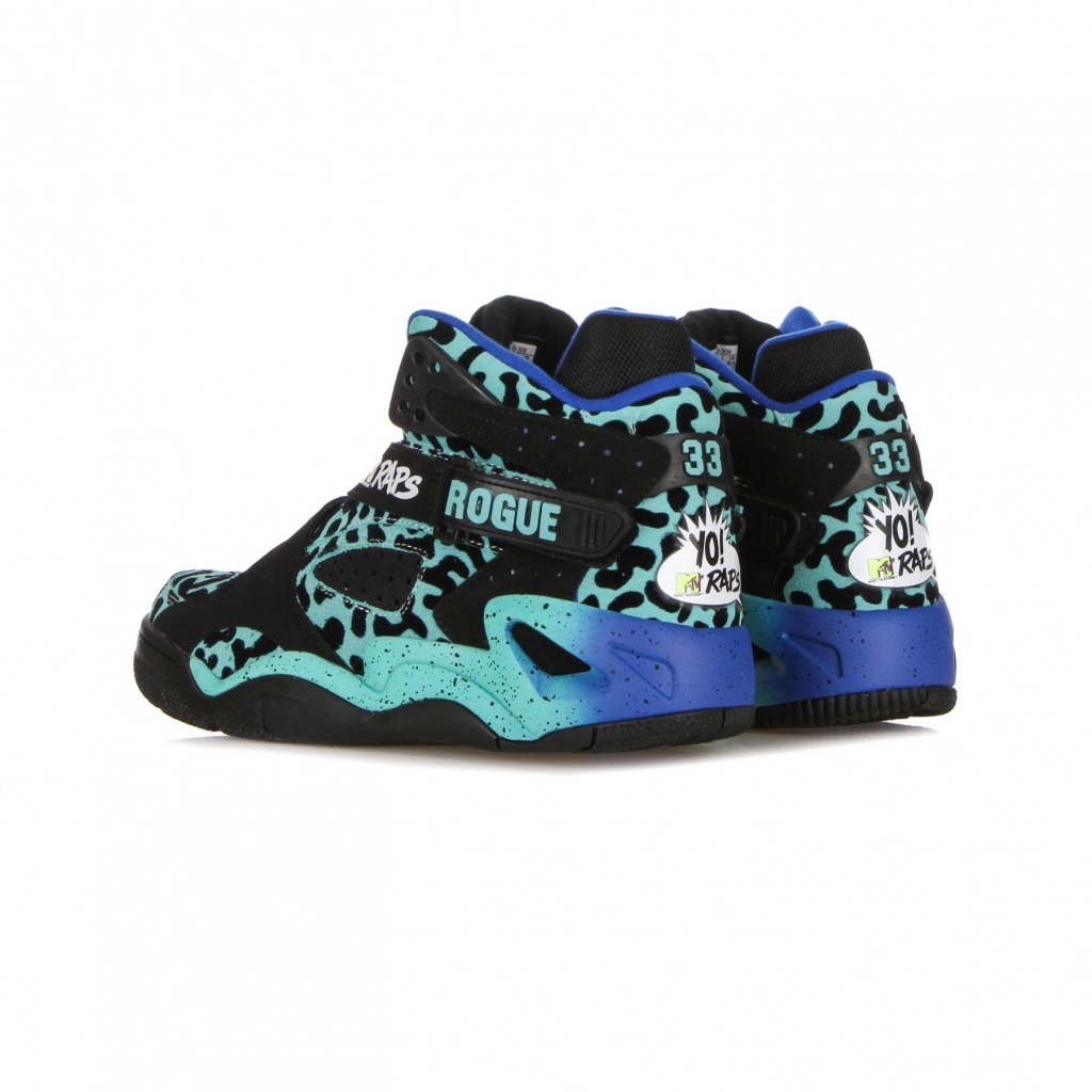 scarpa basket uomo rogue x yo mtv raps BLACK/TEAL